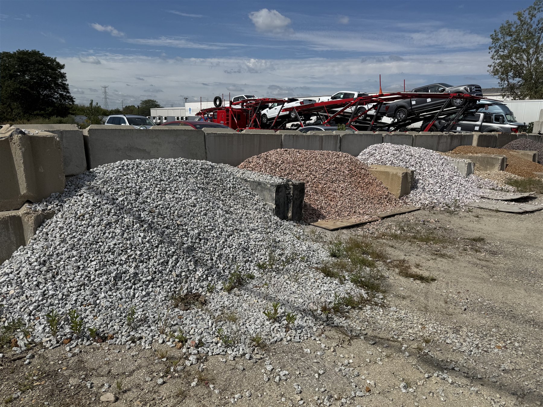 Bulk decorative landscape stone